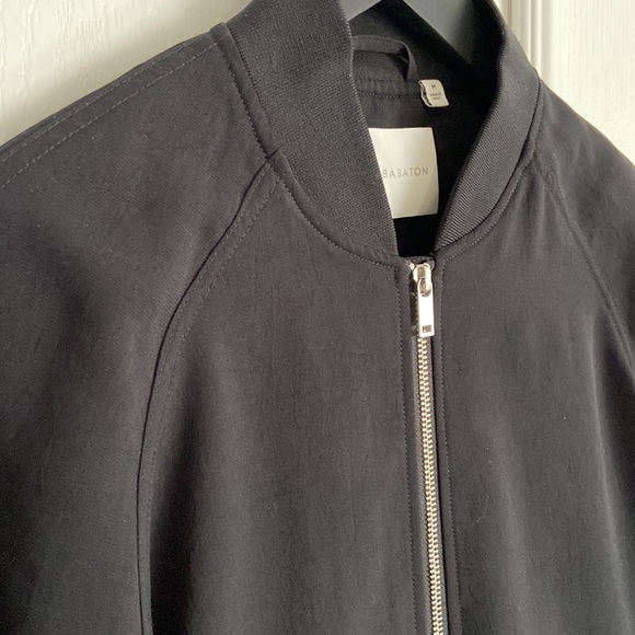 The Group Babaton Camden Bomber in Black - Picture 9 of 14